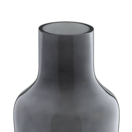 Eglo - Vase en verre 25x13,3 cm noir