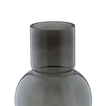 Eglo - Vase en verre 28x15,5 cm noir