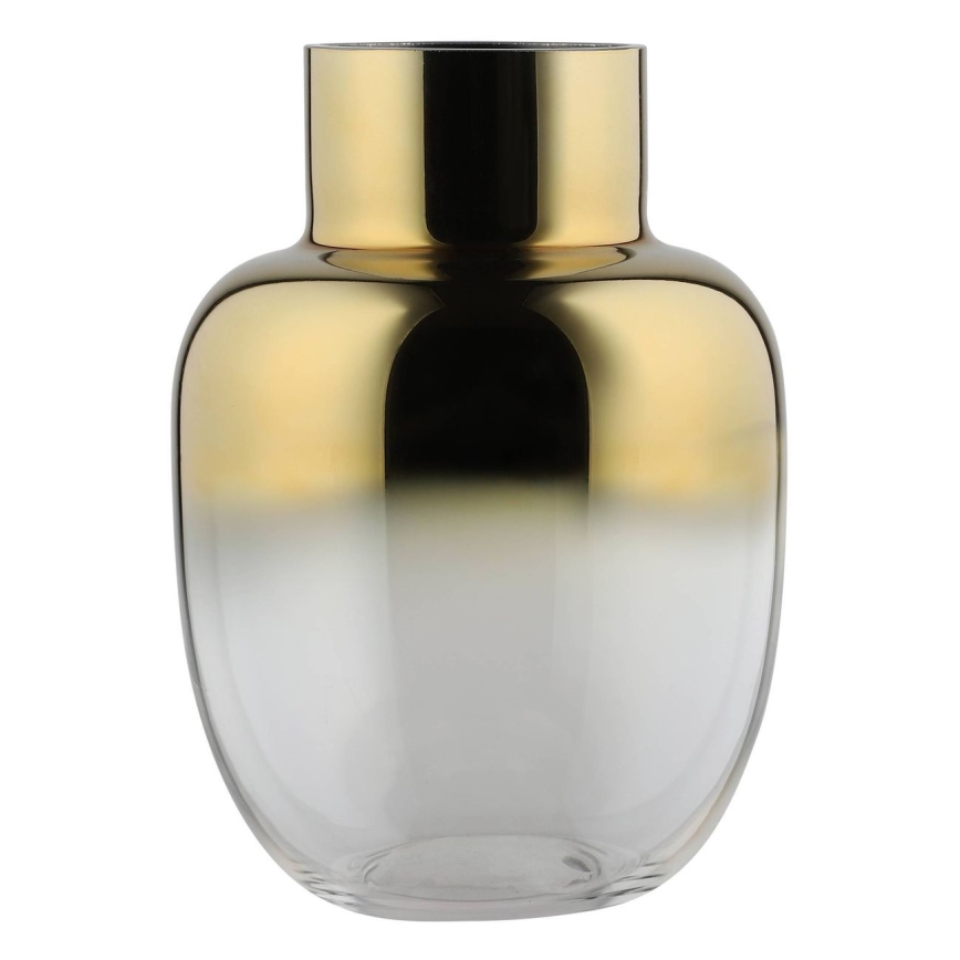 Eglo - Vase en verre 20x14,4 cm doré