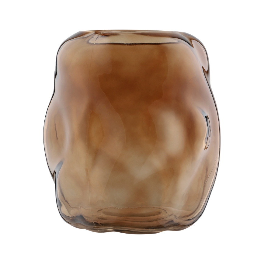 Eglo 421238 - Vase en verre MAROSAVA 23x20 cm marron/fumé