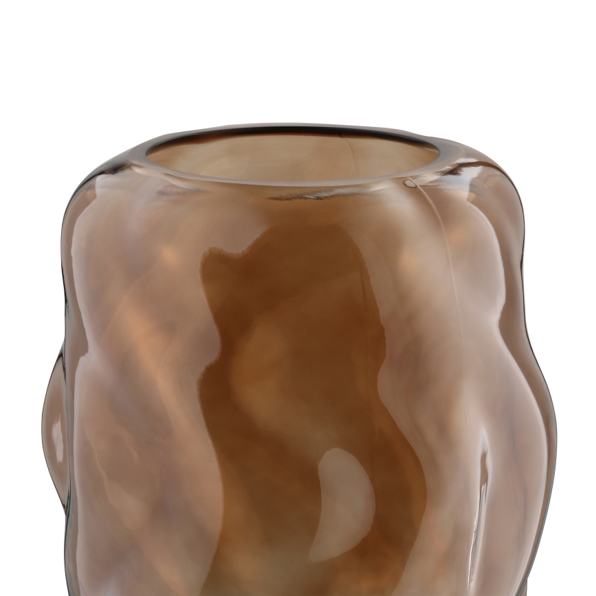 Eglo 421238 - Vase en verre MAROSAVA 23x20 cm marron/fumé