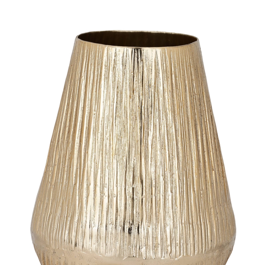 Eglo - Vase en métal 27x20 cm doré