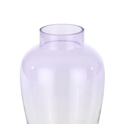 Eglo 421356 - Vase en verre KENYASI 27x15,5 cm violet