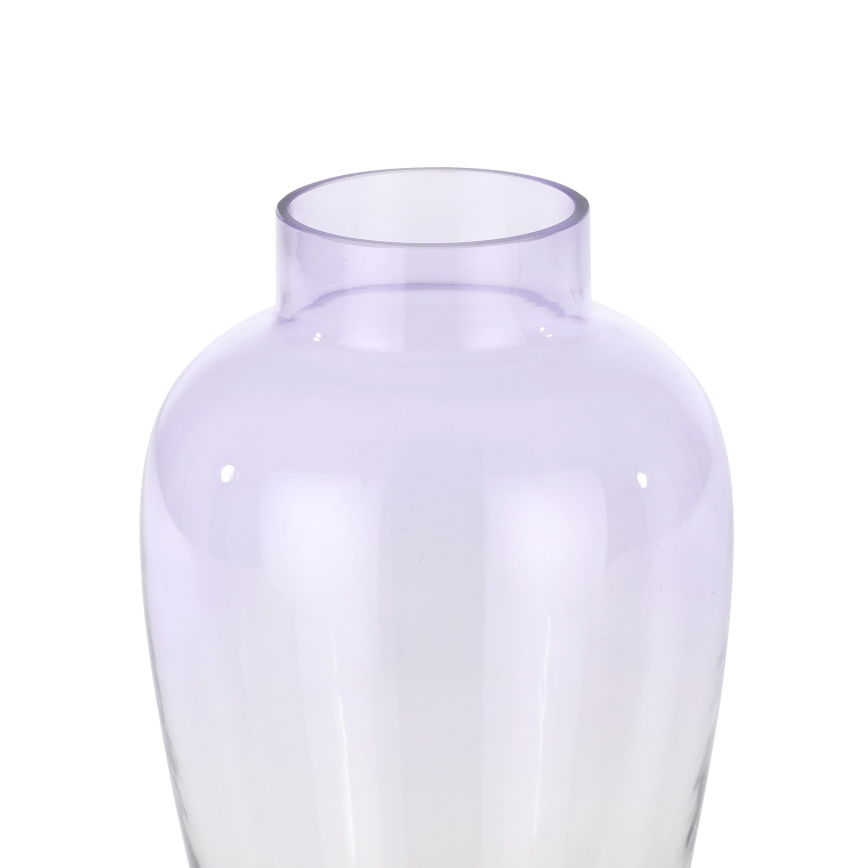 Eglo 421356 - Vase en verre KENYASI 27x15,5 cm violet