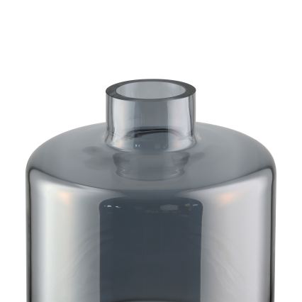 Eglo 421385 - Vase en verre NABAS 24,5x21 cm noir/fumé