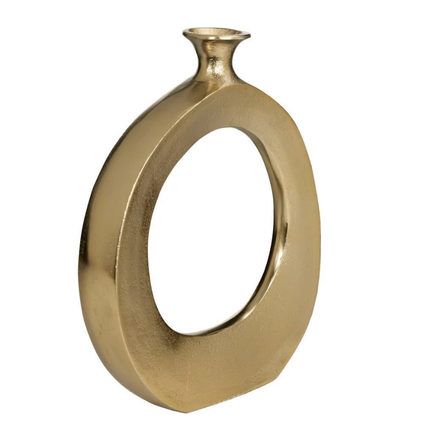 Eglo - Vase en métal 30x25,5 cm doré