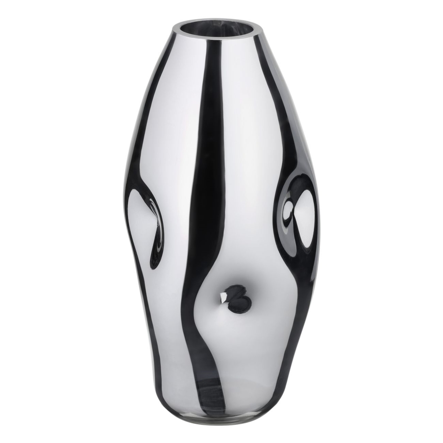 Eglo 421682 - Vase en verre XIPORAI 28,5 x 14,5 cm chromé brillant