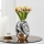 Eglo 421688 - Vase en verre XIPORAI 19,8x14,5 cm chrome brillant
