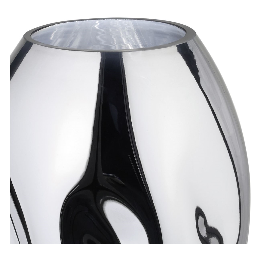 Eglo 421688 - Vase en verre XIPORAI 19,8x14,5 cm chrome brillant