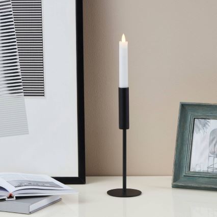Eglo - LOT 2x Bougie LED/1xAAA 15 cm blanc