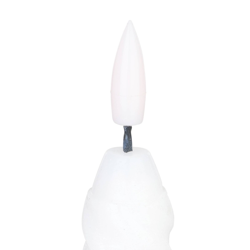 Eglo - LOT 2x Bougie LED/1xAAA 25 cm blanc
