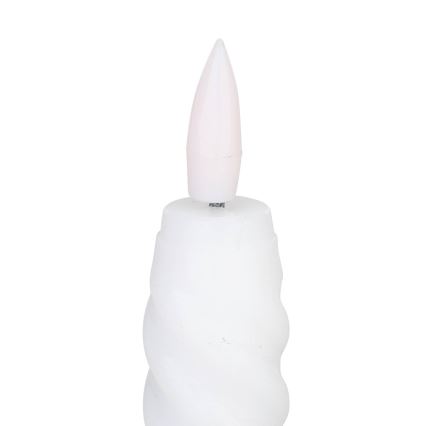 Eglo - LOT 2x Bougie LED/1xAAA 15 cm blanc