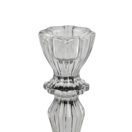Eglo - Bougeoir 11x7,5 cm gris