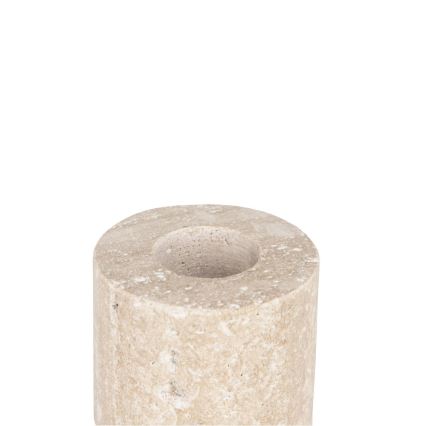 Eglo - Bougeoir 5x5 cm beige marbre/beige