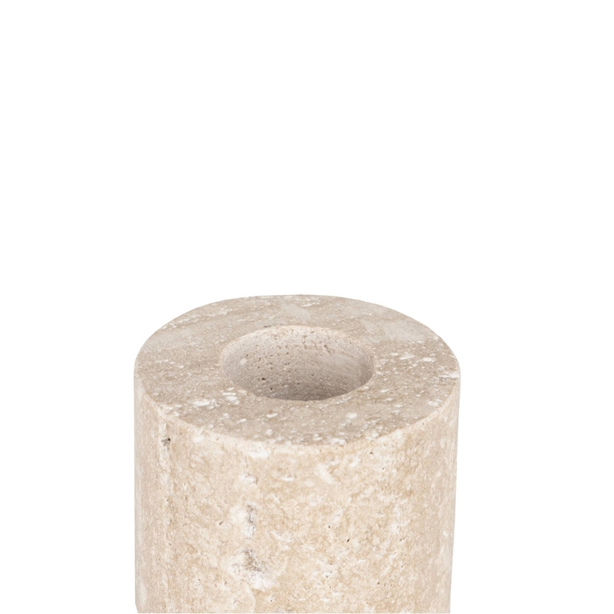 Eglo - Bougeoir 5x5 cm beige marbre/beige