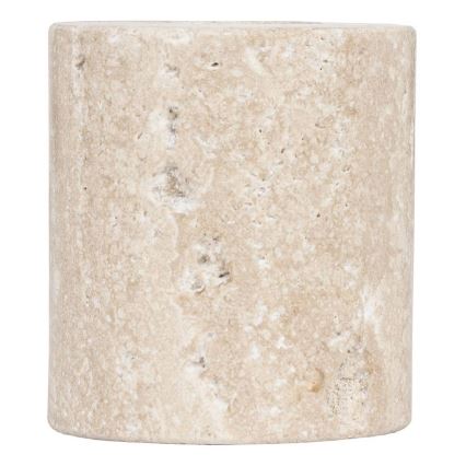 Eglo - Bougeoir 5x5 cm beige marbre/beige