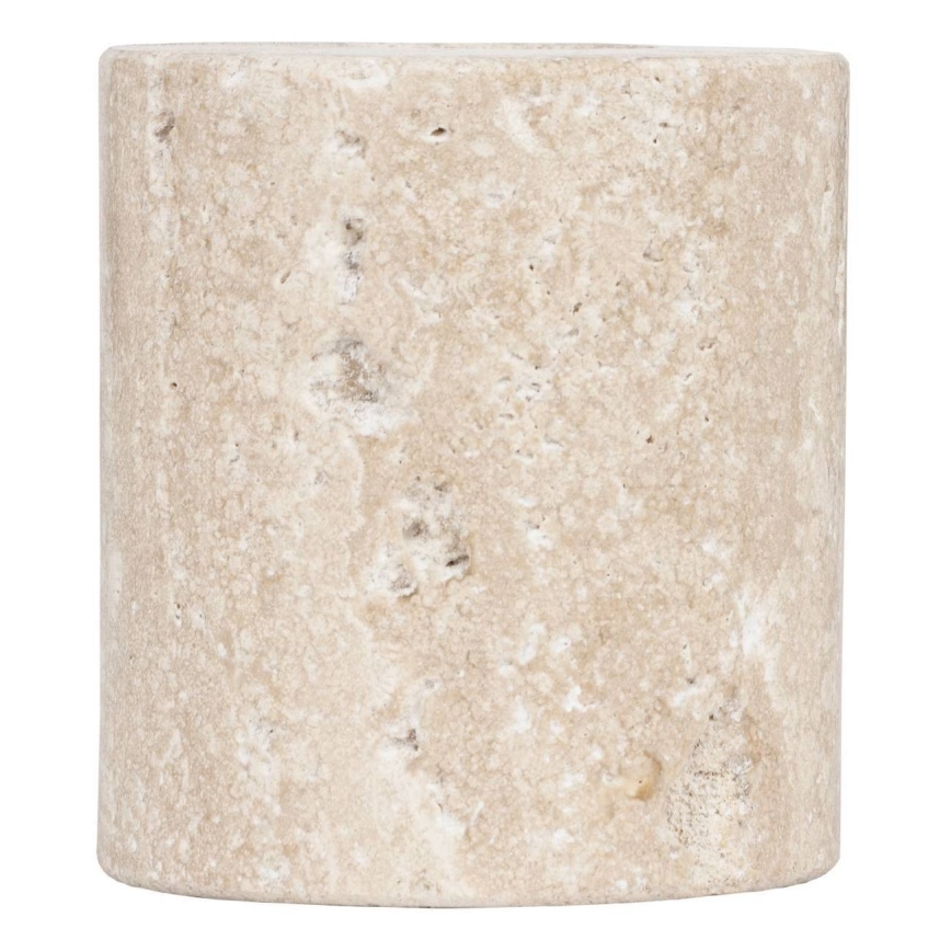 Eglo - Bougeoir 5x5 cm beige marbre/beige