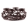 Eglo 422731 - Bougeoir OROQUIETA 13,5x35 cm marron