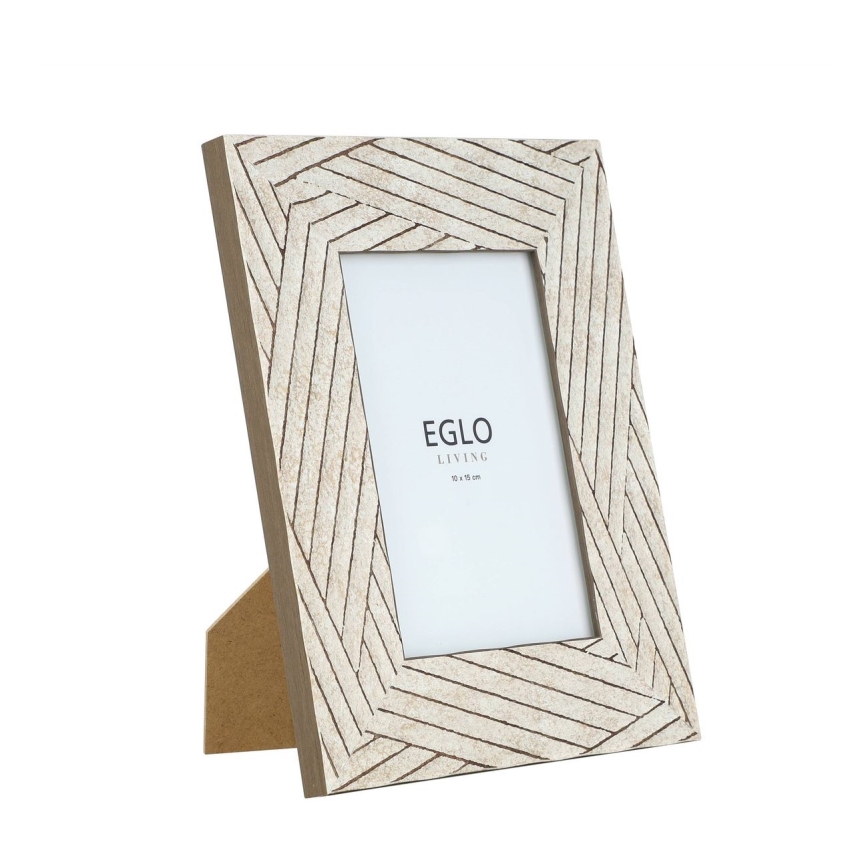 Eglo - Cadre photo 10x15 cm beige