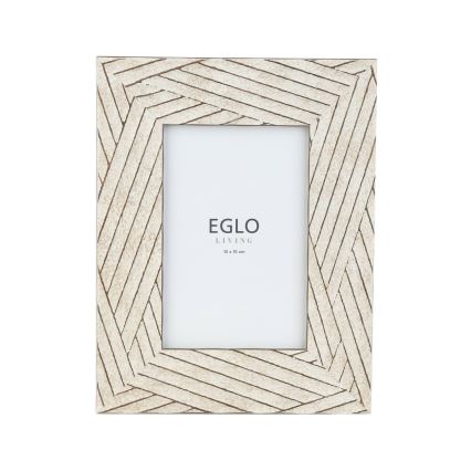 Eglo - Cadre photo 10x15 cm beige