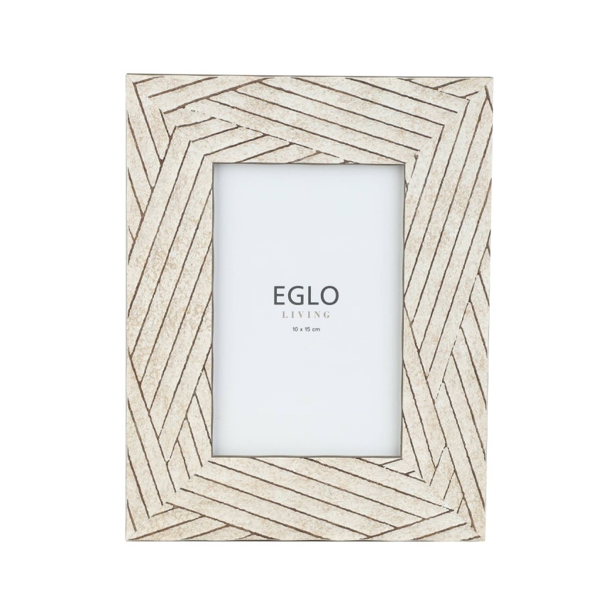Eglo - Cadre photo 10x15 cm beige