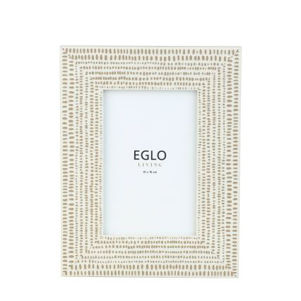 Eglo - Cadre photo 10x15 cm crème