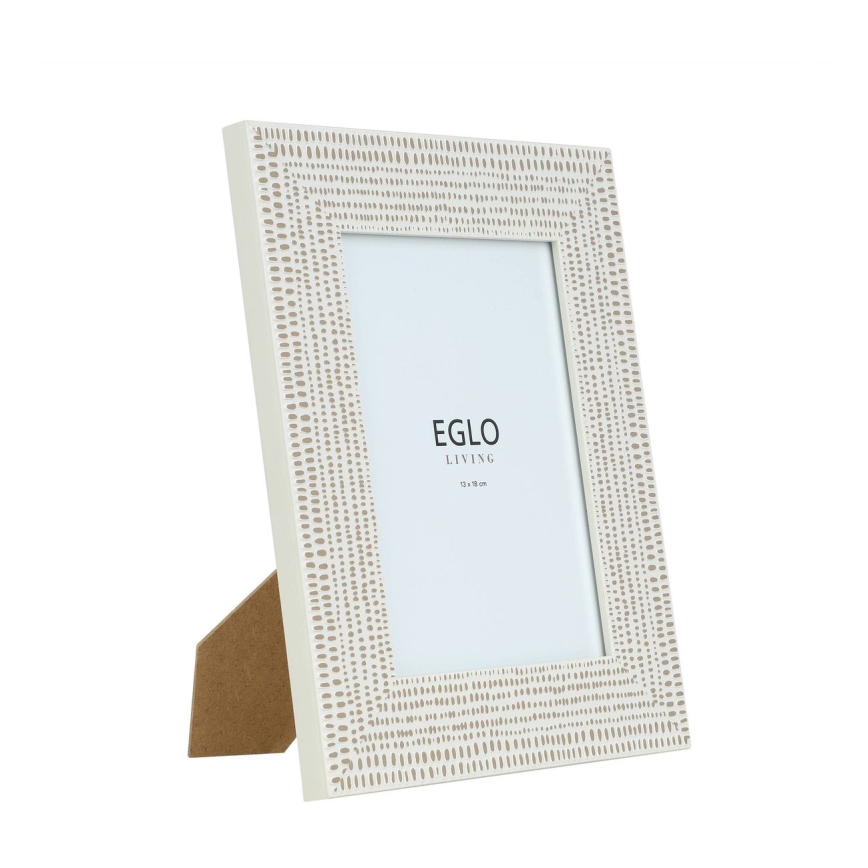 Eglo - Cadre photo 13x18 cm crème