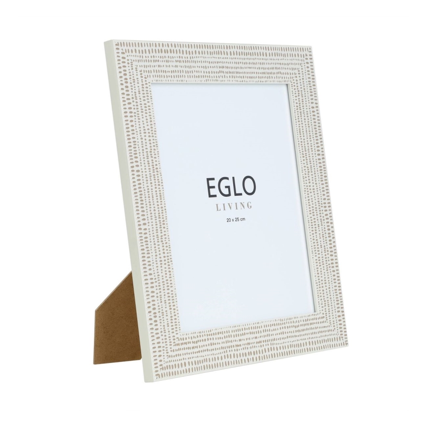 Eglo - Cadre photo 20x25 cm crème