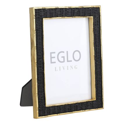 Eglo - Cadre photo 13x18 cm noir/doré