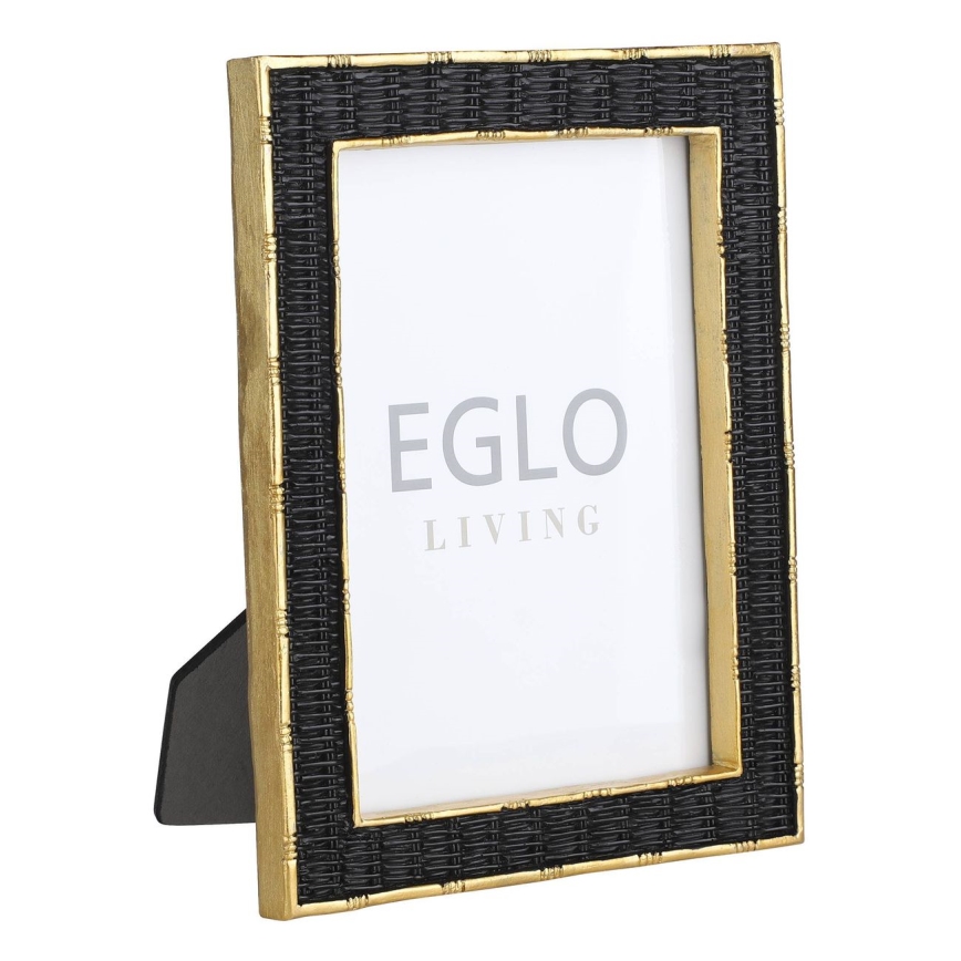 Eglo - Cadre photo 13x18 cm noir/doré