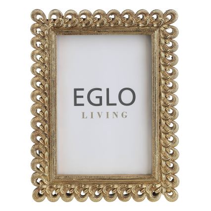 Eglo - Cadre photo 10x15 cm doré