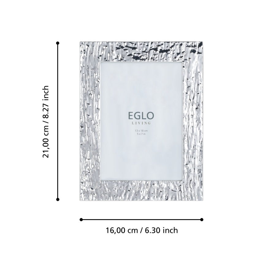 Eglo 423222 - Cadre photo BUGRINO 13x18 cm argenté