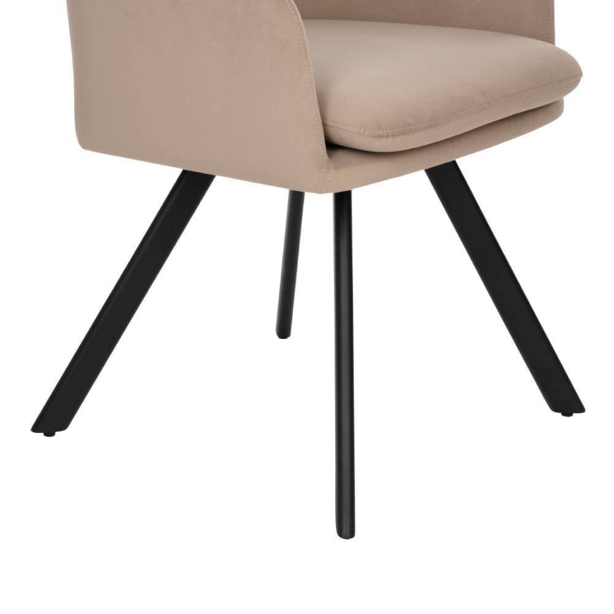 Eglo 424942 - Fauteuil APALIT 86x60 cm beige/noir