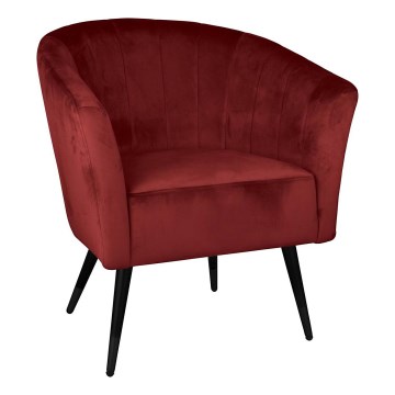 Eglo 424948 - Fauteuil AMPAHA 78x70 cm rouge