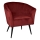 Eglo 424948 - Fauteuil AMPAHA 78x70 cm rouge