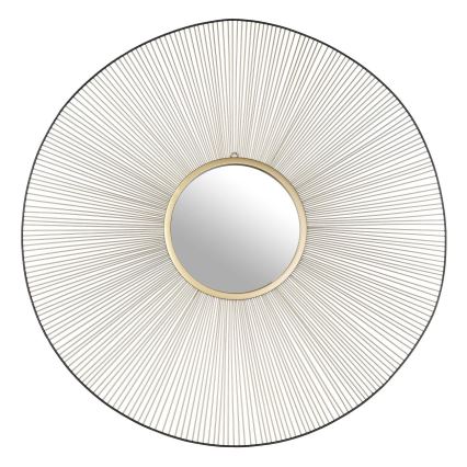 Eglo - Miroir mural d. 76 cm doré/noir