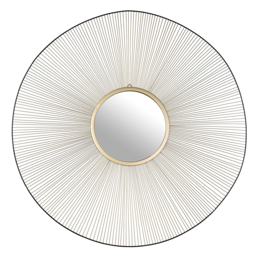 Eglo - Miroir mural d. 76 cm doré/noir