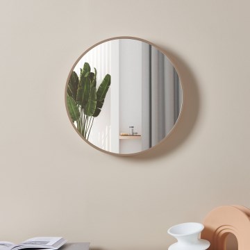 Eglo 425058 - Miroir mural BANI Ø 40 cm beige