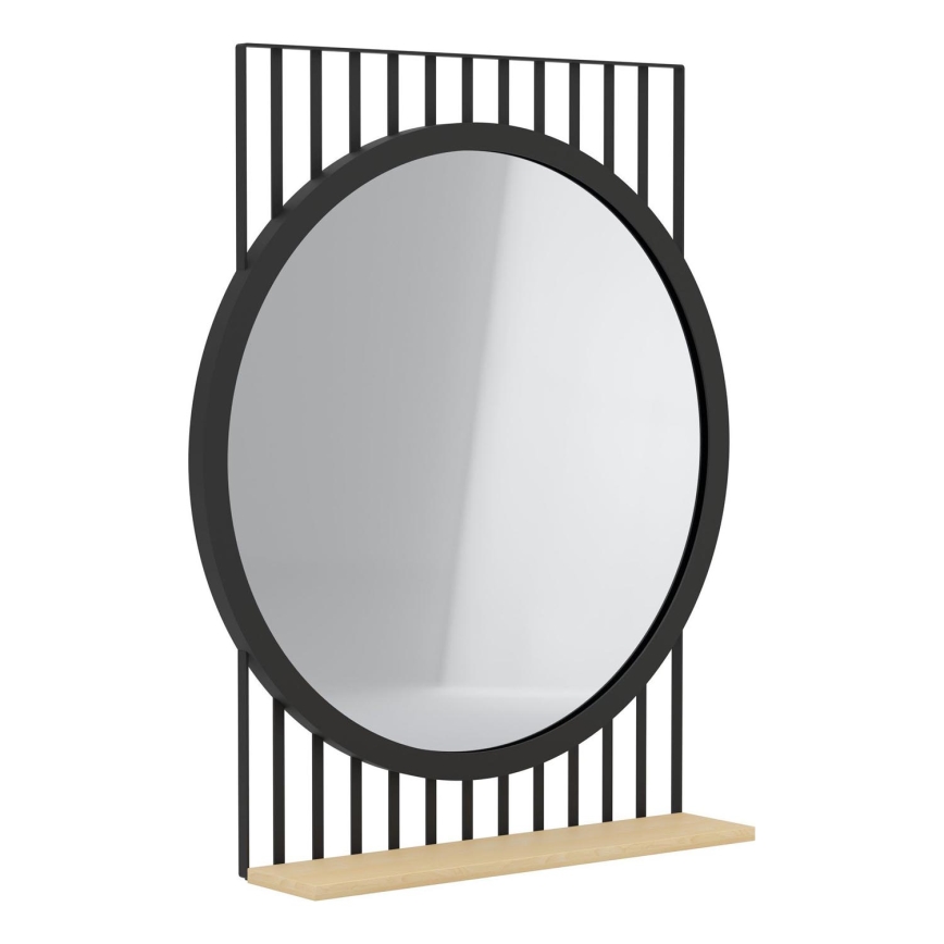 Eglo 425065 - Miroir HUNWICK 45,4x57 cm noir/tilleul