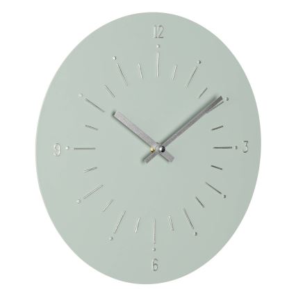 Eglo - Horloge murale 1xAA d. 30 cm vert