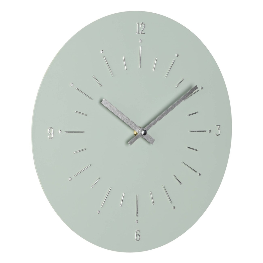 Eglo - Horloge murale 1xAA d. 30 cm vert