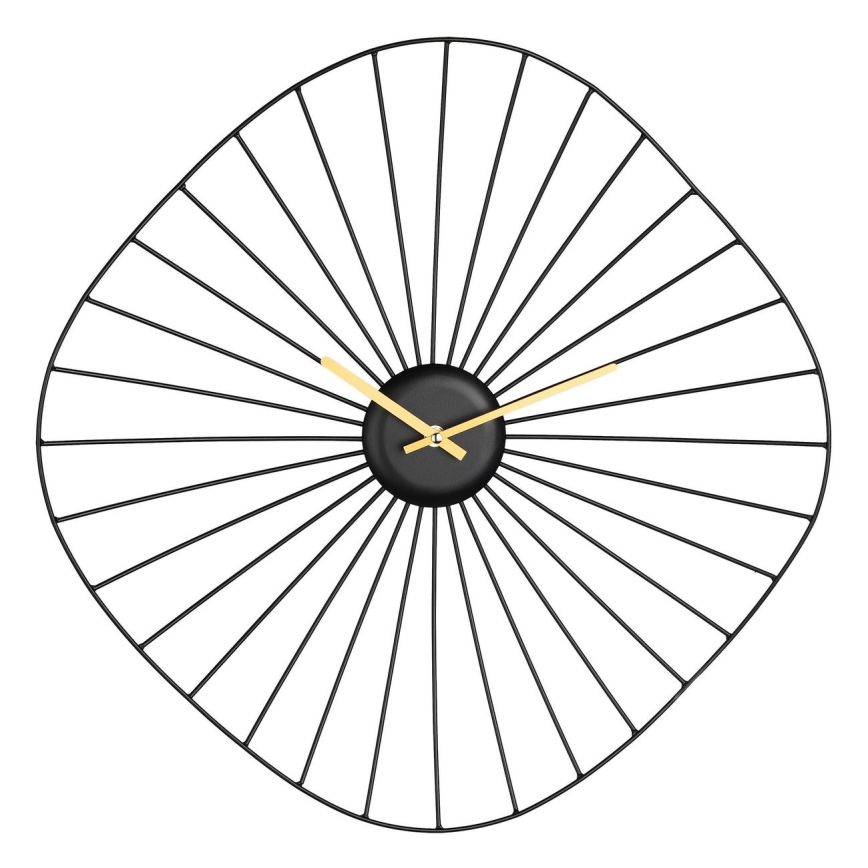 Eglo - Horloge murale 1xAA 50x50 cm noir