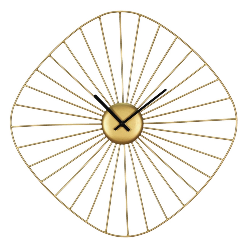 Eglo - Horloge murale 1xAA 50x50 cm doré