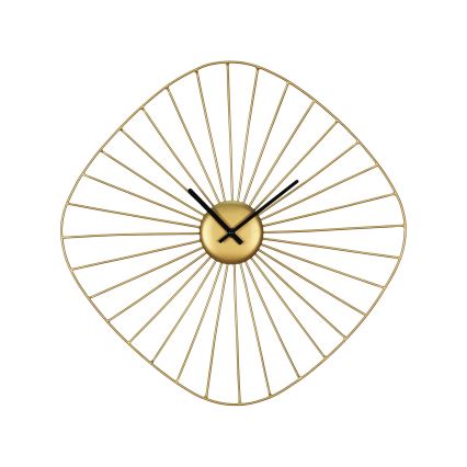 Eglo 425517 - Horloge murale MATSUMOTO 1x AA 60 x 60 cm dorée