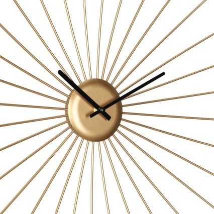 Eglo 425517 - Horloge murale MATSUMOTO 1x AA 60 x 60 cm dorée