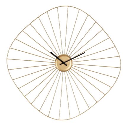 Eglo 425517 - Horloge murale MATSUMOTO 1x AA 60 x 60 cm dorée