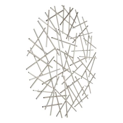 Eglo -  Décoration murale d. 81 cm chrome mat