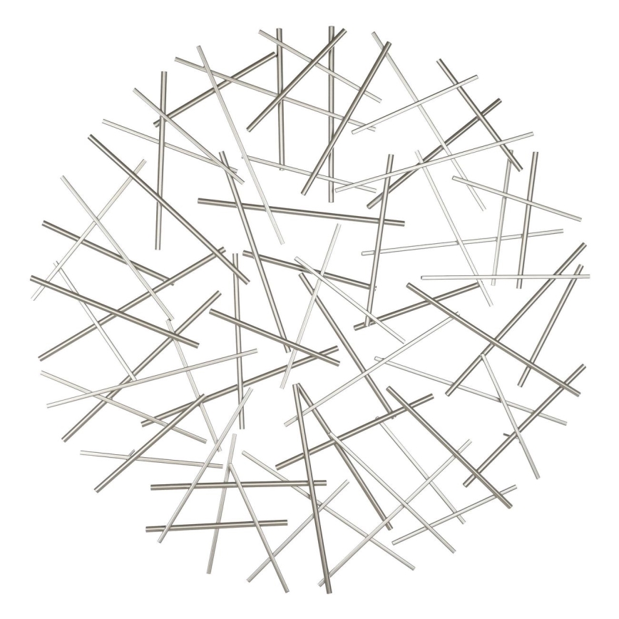 Eglo -  Décoration murale d. 81 cm chrome mat