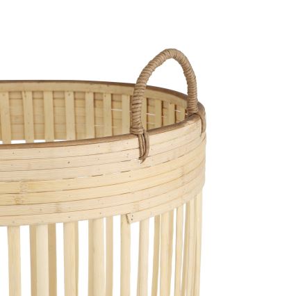 Eglo - Panier décoratif 50x36 cm bambou