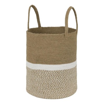 Eglo 426559 - Corbeille décorative TOYAMA 40x30 cm marron